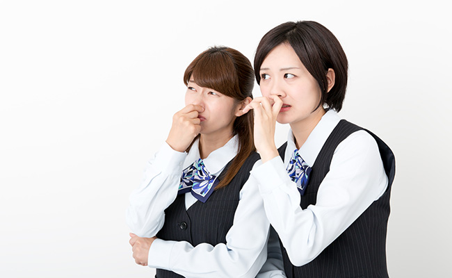 クサッ！もしかして臭ってる？