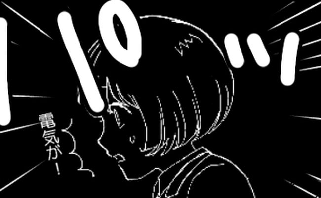 「え、閉じ込められる！？」悲惨な経血漏れを処理していたら突然真っ暗に