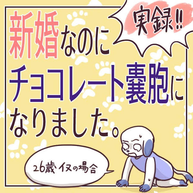 新婚なのにチョコレート嚢胞になりました