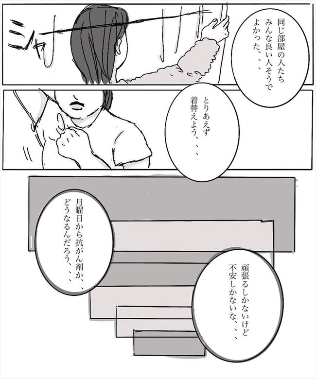 「3日後に治療を始めます」ついに入院生活スタート。医師によると副作用は… #妊娠したら癌になった話 9