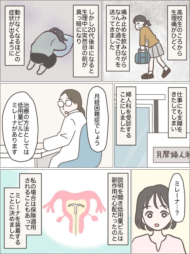 「私の生理は正常ではなかった」初の婦人科でミレーナ挿入を決意して