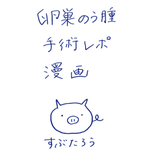 卵巣嚢腫手術レポ